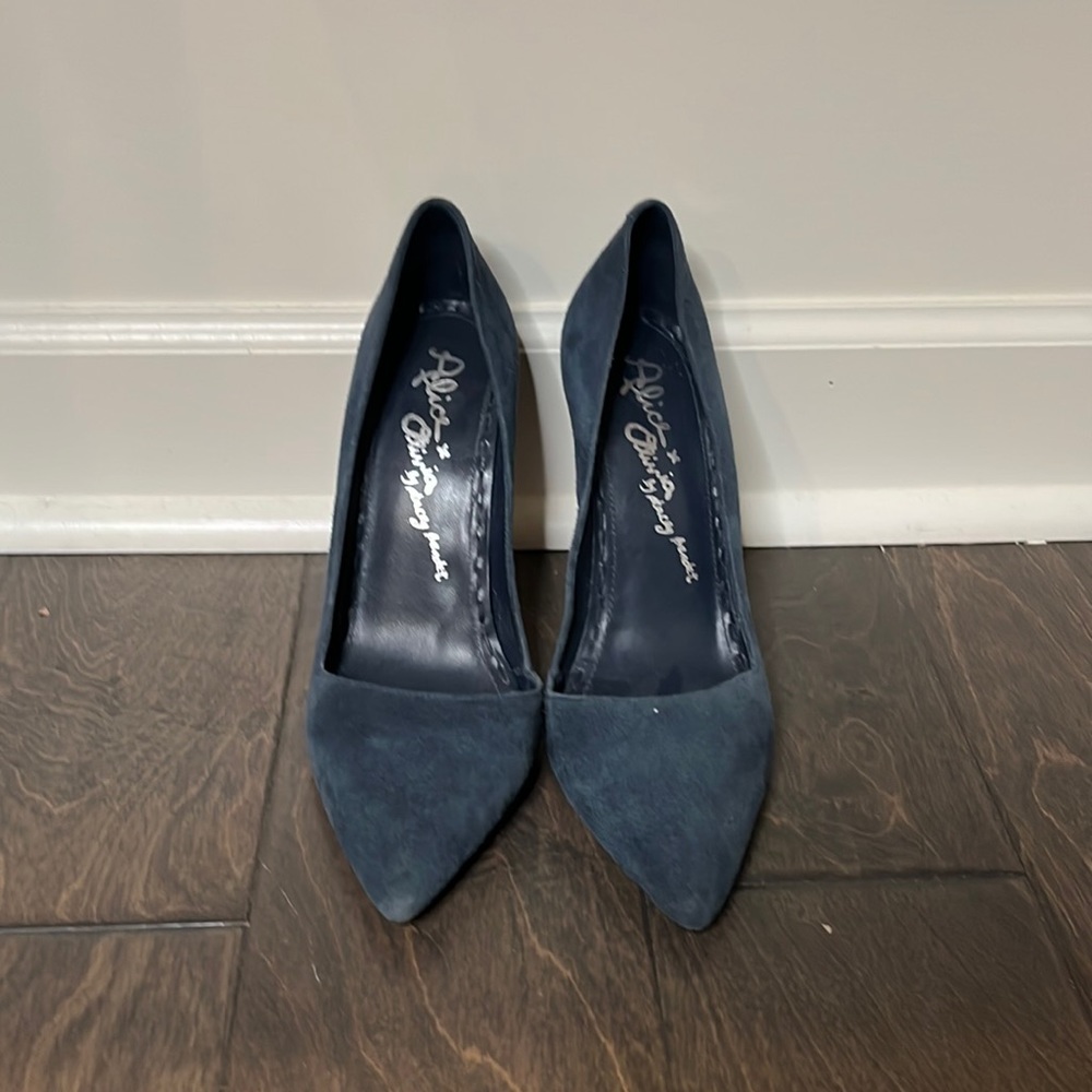 Alice + Olivia Blue Pumps